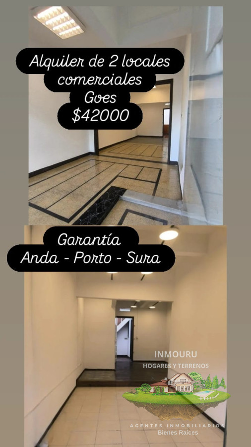 Local Comercial ID.858 - Alquiler de 2 locales comerciales en Goes