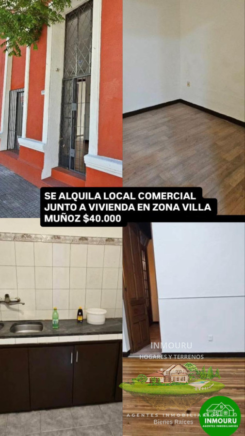 Local Comercial ID.2424 - Se alquila Local comercial junto a Vivienda en Zona La Comercial