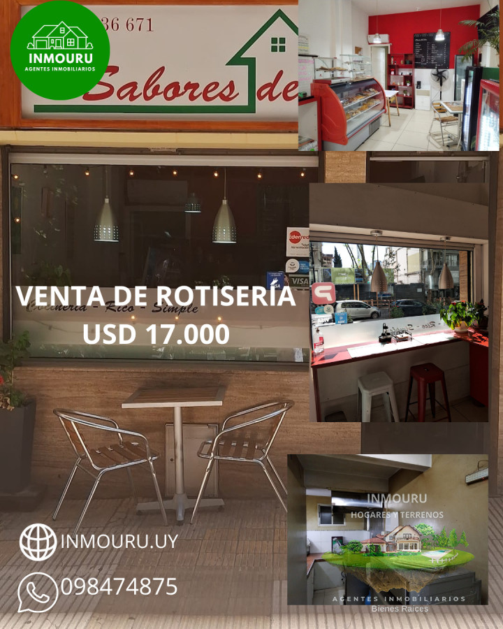 Local Comercial ID.1162 - Venta de rotisería en Cordón
