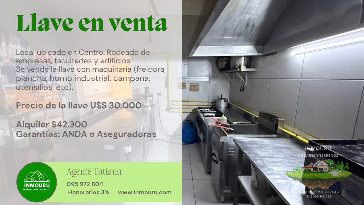 Local Comercial ID.1936 - Venta de Llave comercial en Centro