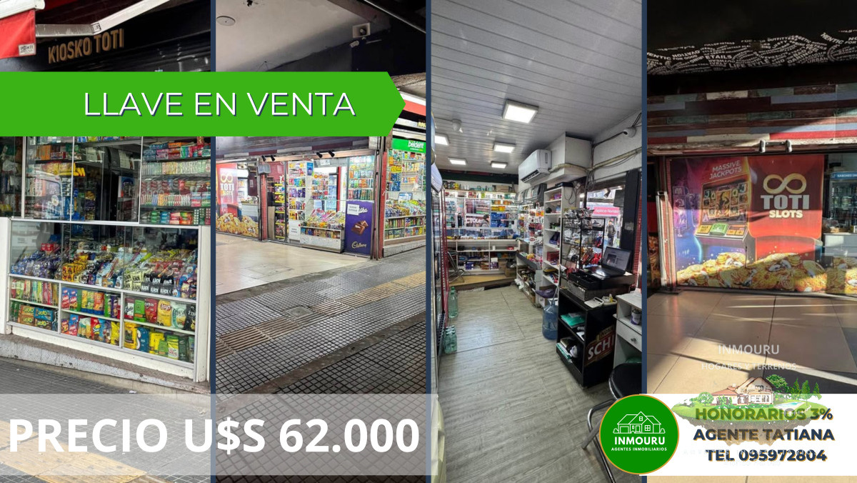 Local Comercial ID.1343 - Venta de Llave en Paso Molino