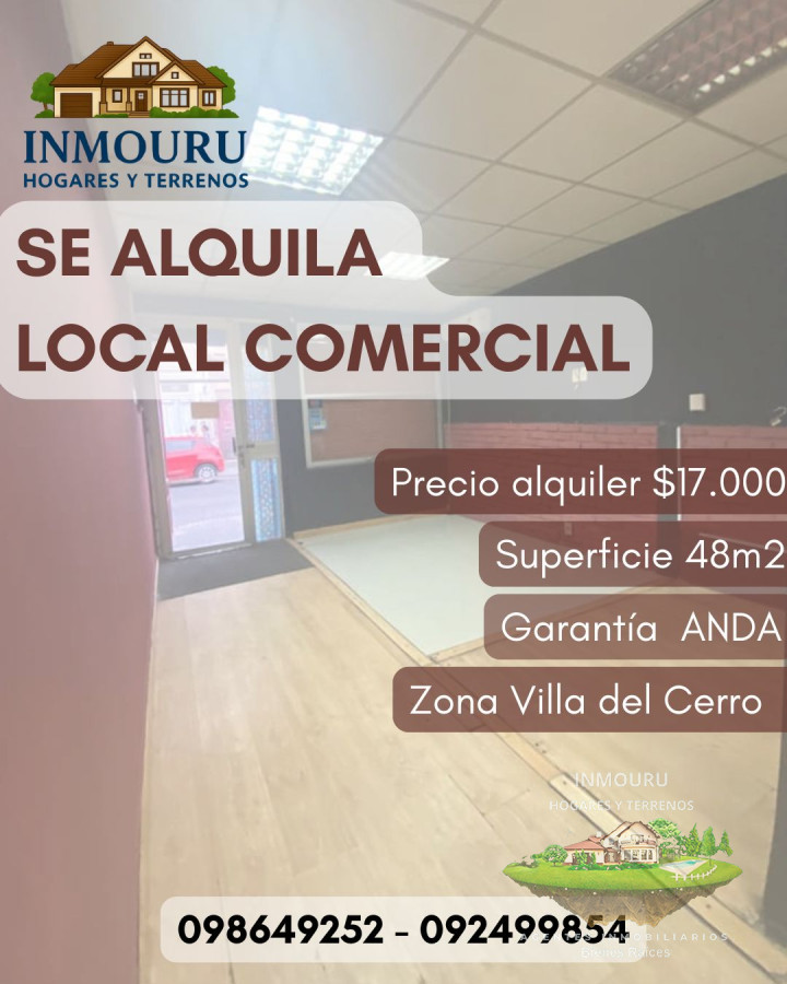 Local Comercial ID.998 - Se alquila local comecial Villa del Cerro
