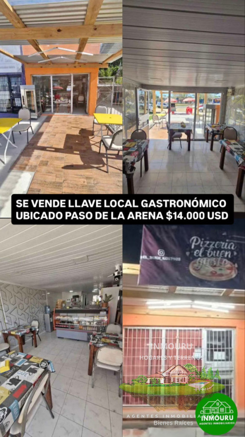 Local Comercial ID.2420 - Se vende llave local gastronómico en Paso De La Arena 