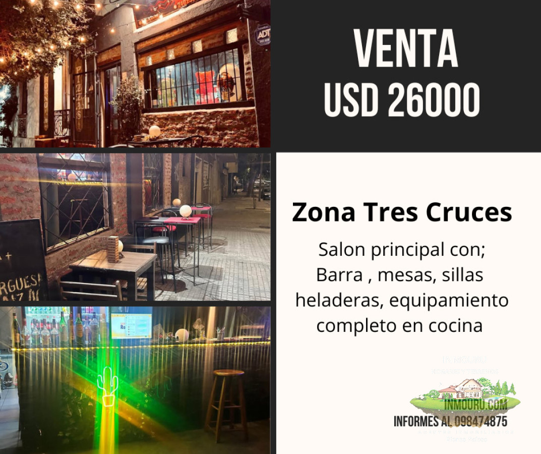 Local Comercial ID.2657 - Venta de llave comercial en Tres Cruces 