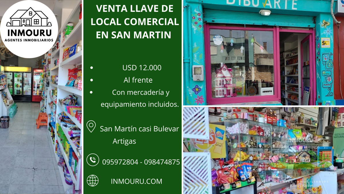 Local Comercial ID.1183 - Venta de Local en SAN MARTIN