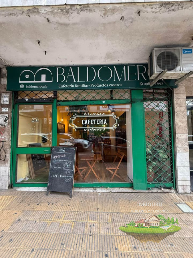 Local Comercial ID.2133 - Vendo  llave de  cafetería en excelente ubicada en el Centro de Montevideo