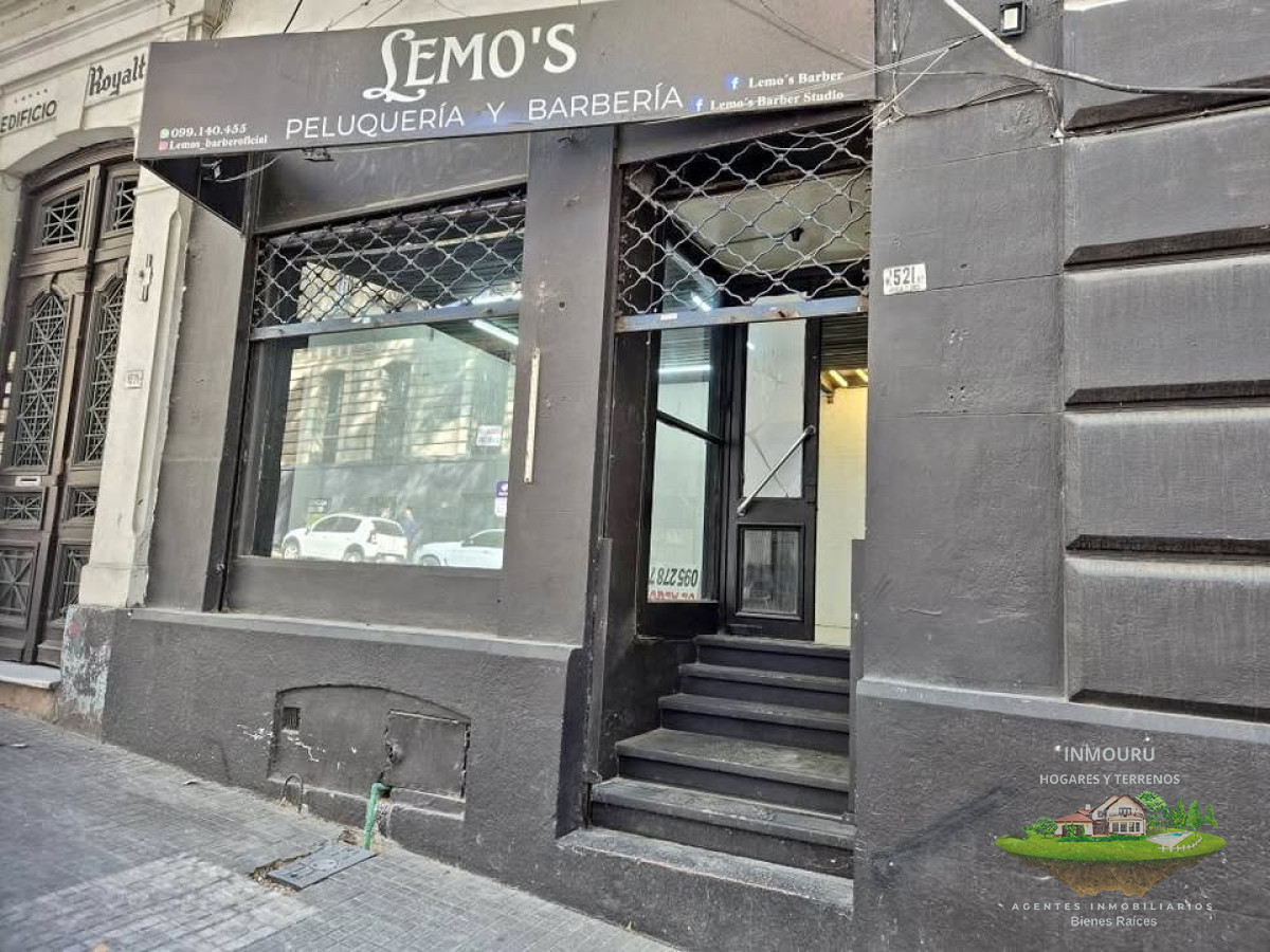 Local Comercial ID.891 - Se alquila Hermoso Local en el centro de Montevideo
