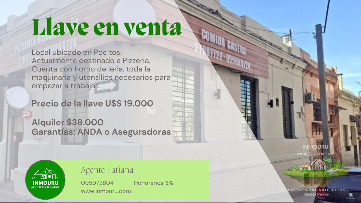 Local Comercial ID.1883 - Venta de llave comercial en Pocitos