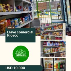 Se vende llave comercial en Tres Cruces