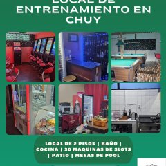 Venta llave de Loal de entretenimiento en Chuy