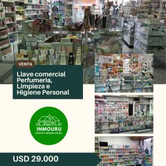 Se vende llave comercial de Perfumeria, Limpieza e Higiene personal en La Paz