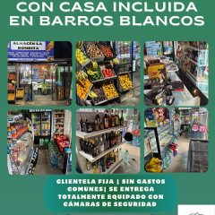 Venta de local comercial con casa en Barros Blancos