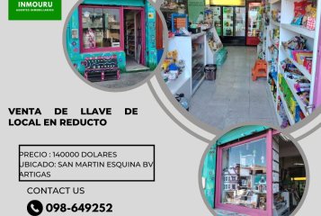 Venta de llave de Local en Reducto