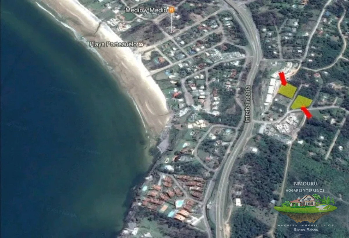 Terreno ID.844 - VENTA de 3 terrenos con padrones independientes en PUNTA BALLENA (Maldonado)