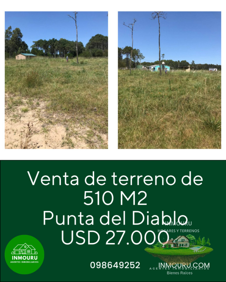 Terreno ID.2076 - Venta de terreno en Punta del Diablo