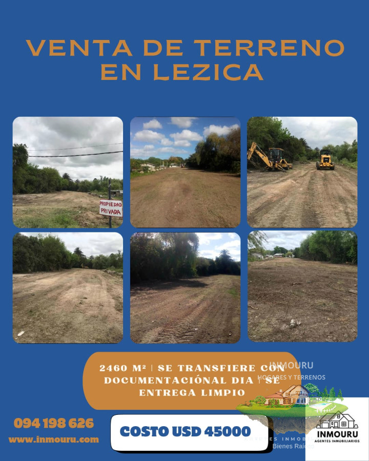 Terreno ID.1139 - Venta de terreno en Lezica 