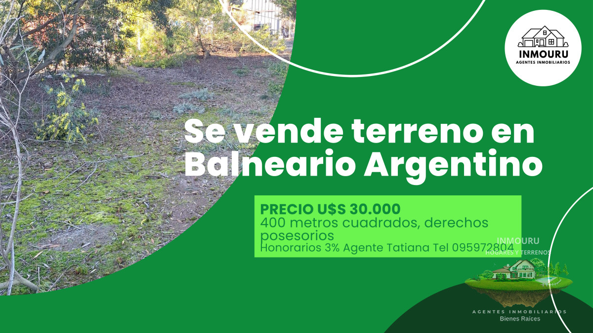 Terreno ID.1833 - Venta de Terreno en Balneario Aegetino
