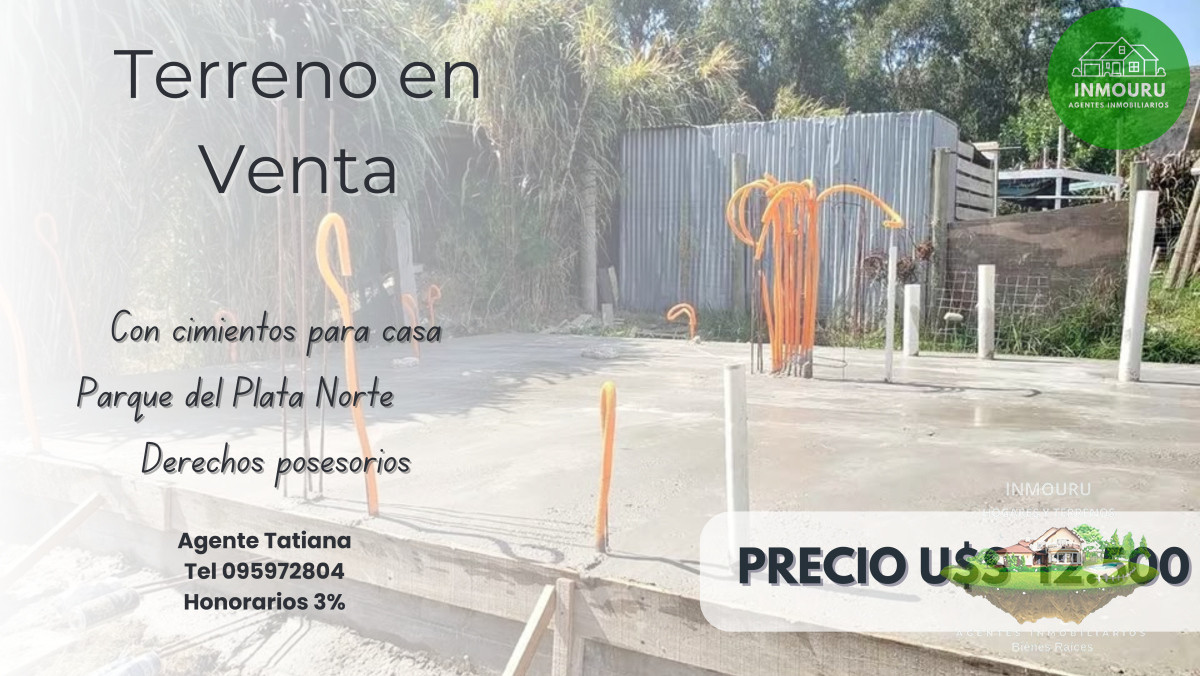 Terreno ID.1725 - Venta de Terreno con mejoras en Parque del Plata Norte