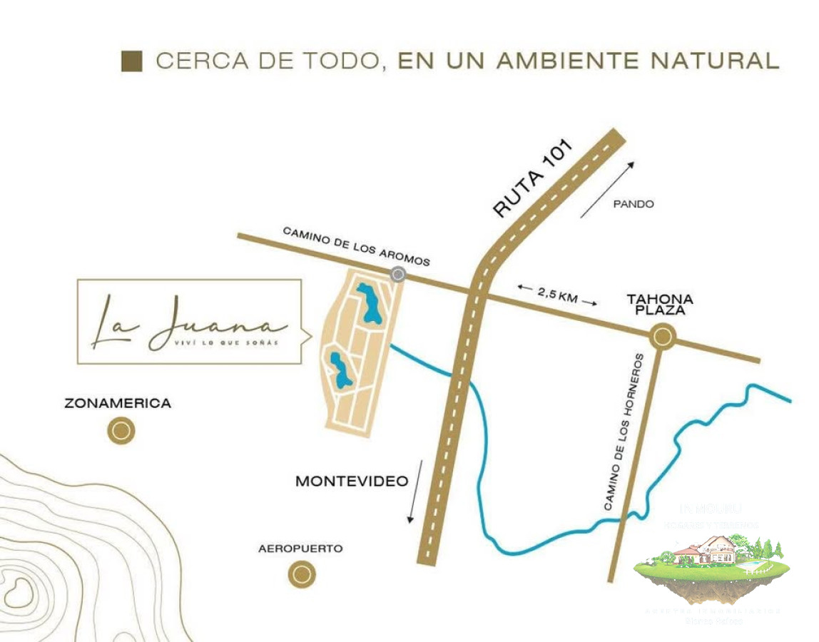 Terreno ID.1807 - Terreno 1025m2 en Barrio Privado La Juana