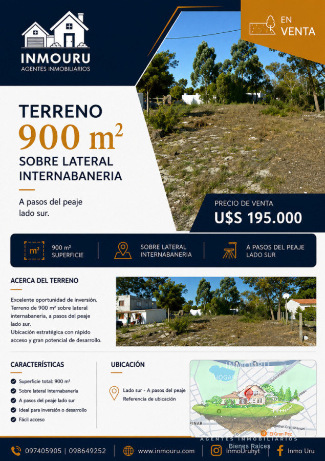 Terreno ID.2902 - Terreno en venta - 900 m² - El Pinar