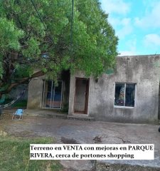 VENTA de terreno con mejoras en BARRIO CARRASCO muy cerca de PORTONES SHOPPING