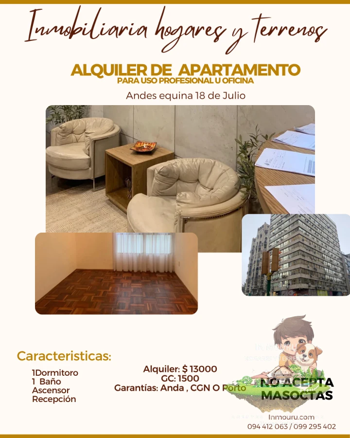 Oficina ID.1555 - ALQUILER de oficina en CENTRO