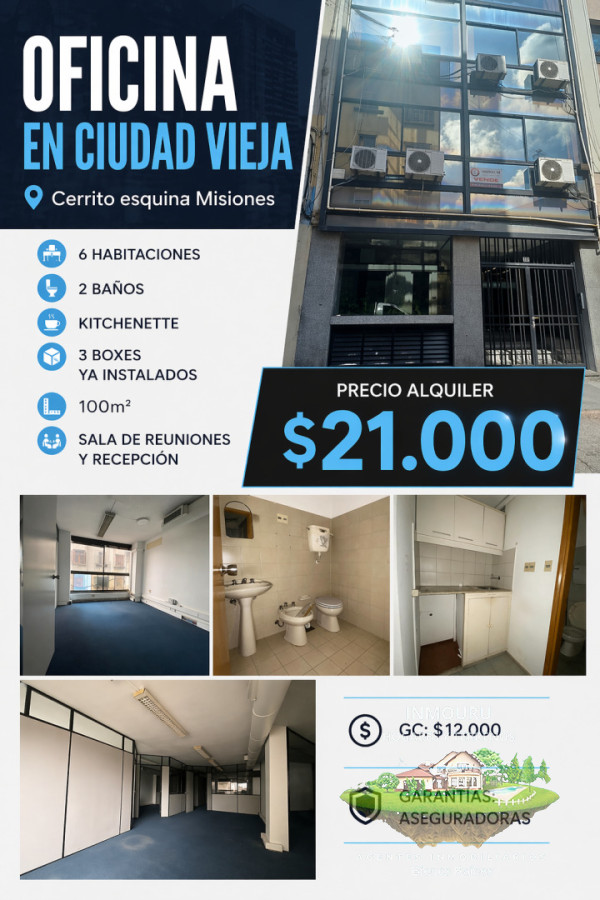 Oficina ID.2833 - Oficina en Ciudad Vieja