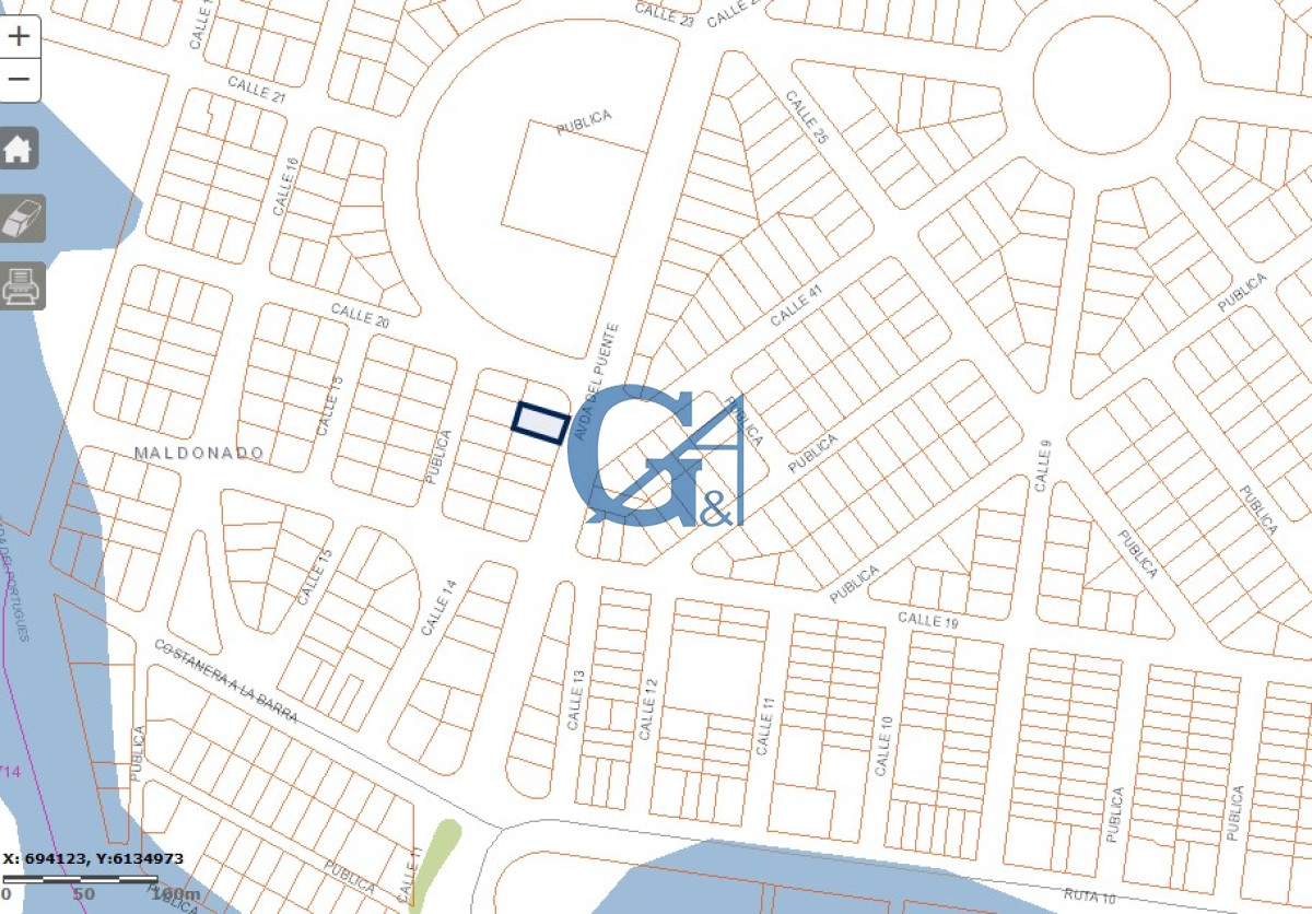 Terreno ID.15702 - Lote en el Tesoro a metros de los puentes ondulantes
