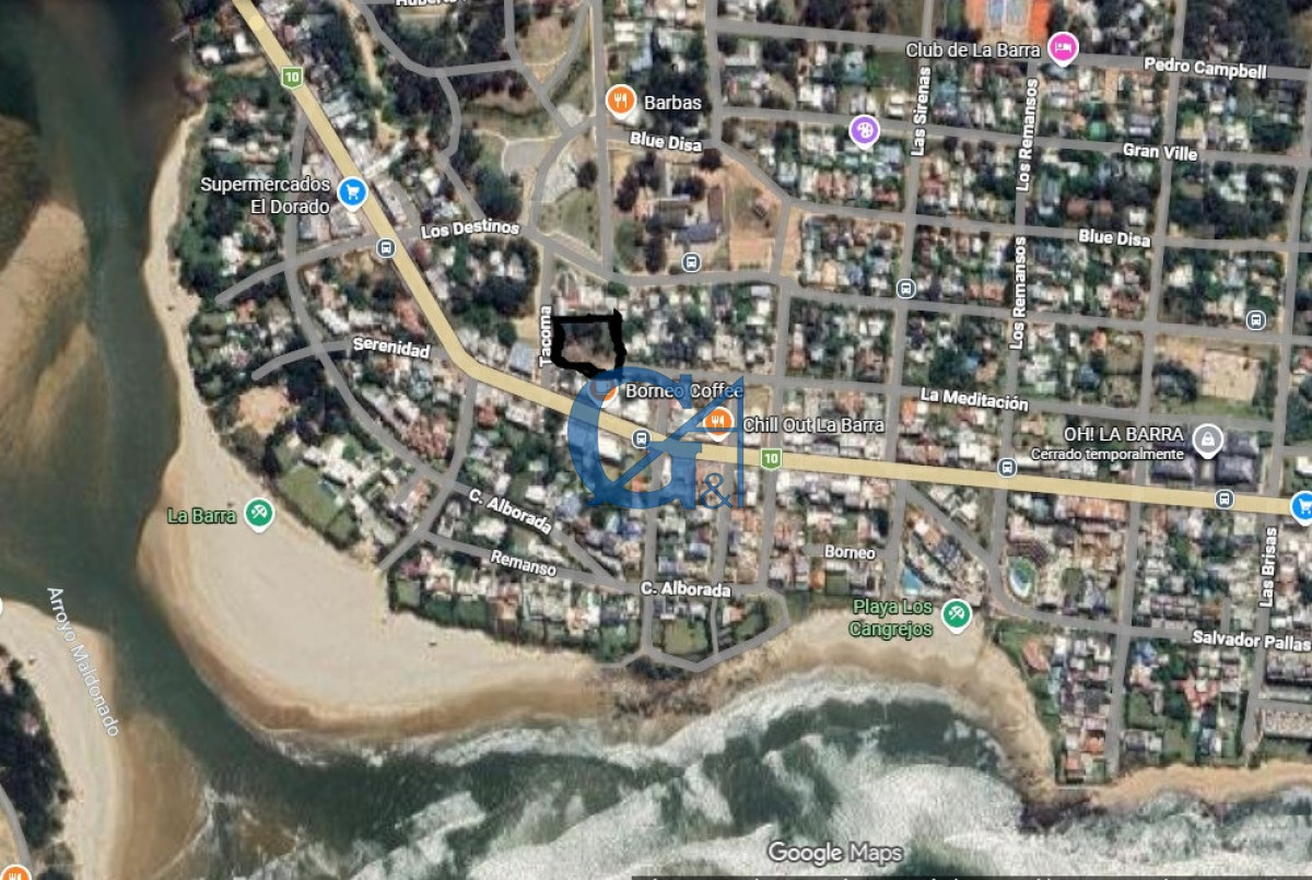 Terreno ID.15715 - Magnífico lote de 2.576 m2 en el corazón de La Barra