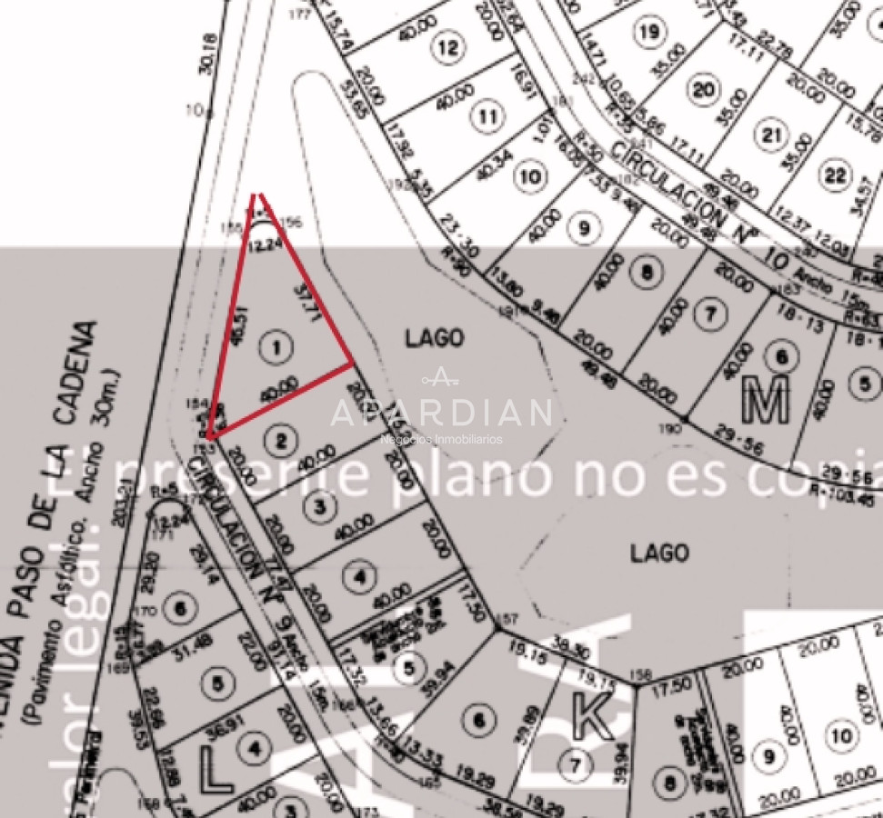 Terreno ID.21097732 - Venta lote barrio privado La Cañada