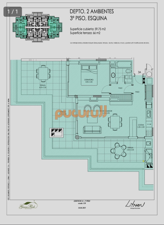 Apartamento ID.2637 - Oportunidad en complejo Solanas 