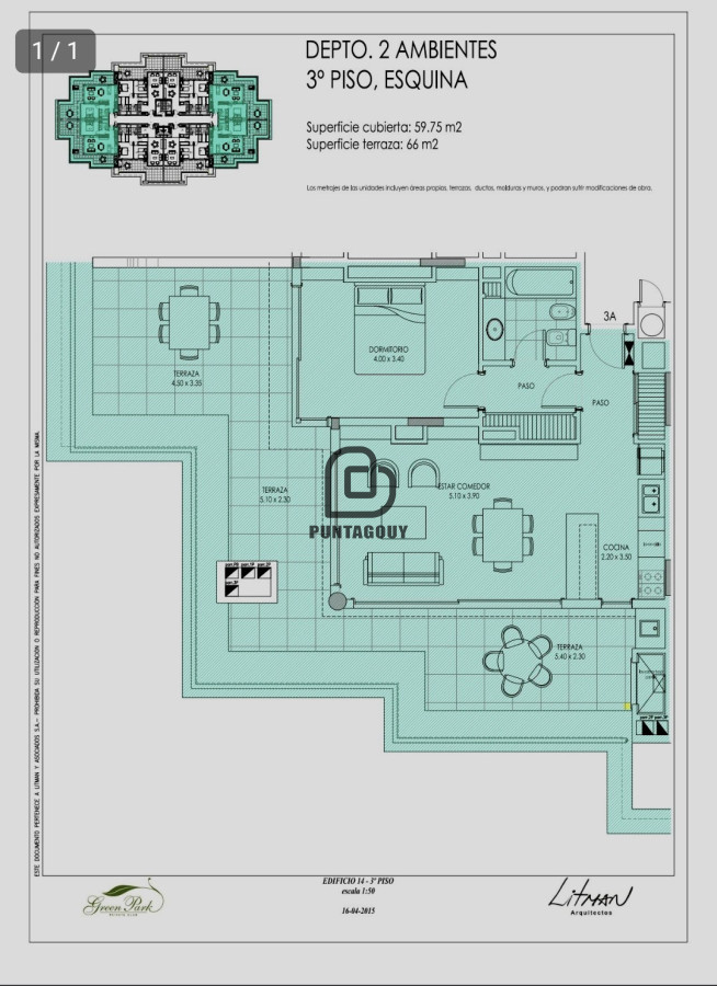 Apartamento ID.1878 - Oportunidad en complejo Solanas 