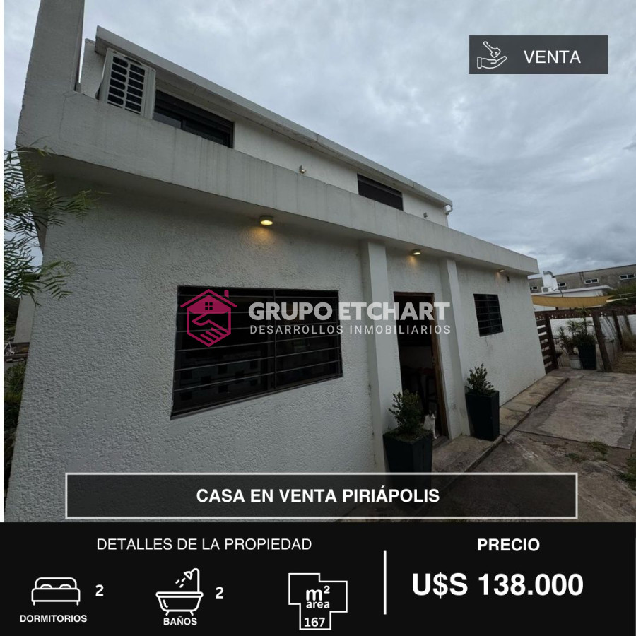 Casa ID.82 - Casa en venta Piriápolis 2 dormitorios y 2 baños