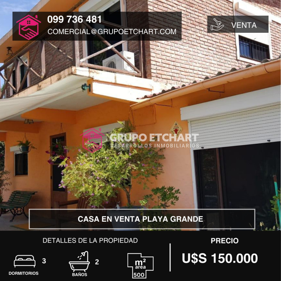 Casa ID.81 - Casa en venta Piriápolis 3 dormitorios y 2 baños