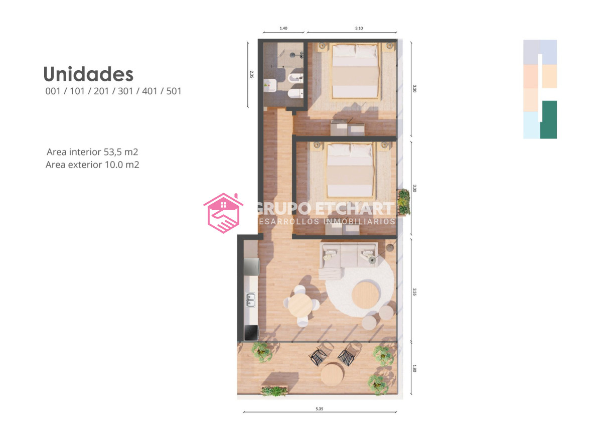Apartamento ID.113 - Lanzamiento de Preventa  