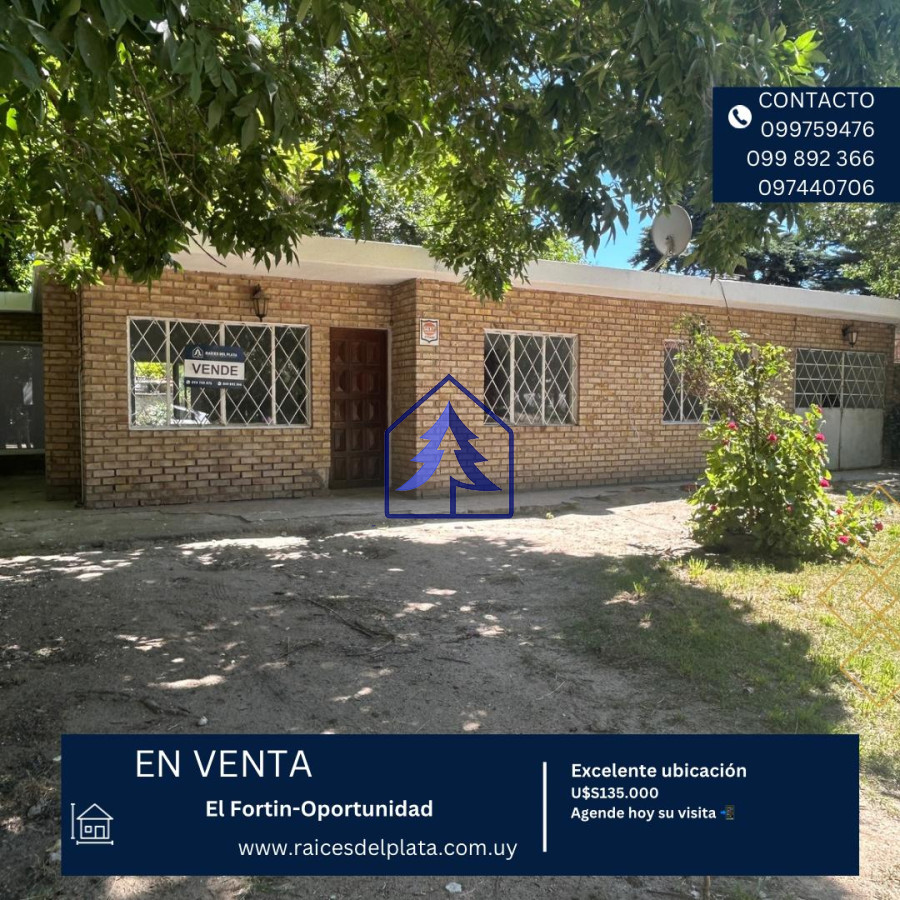 Casa ID.36 - EL FORTIN- OPORTUNIDAD
