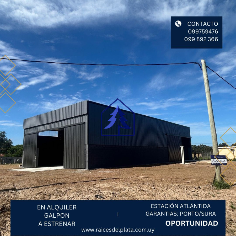 Galpón ID.35 - ALQUILER DE GALPONES 