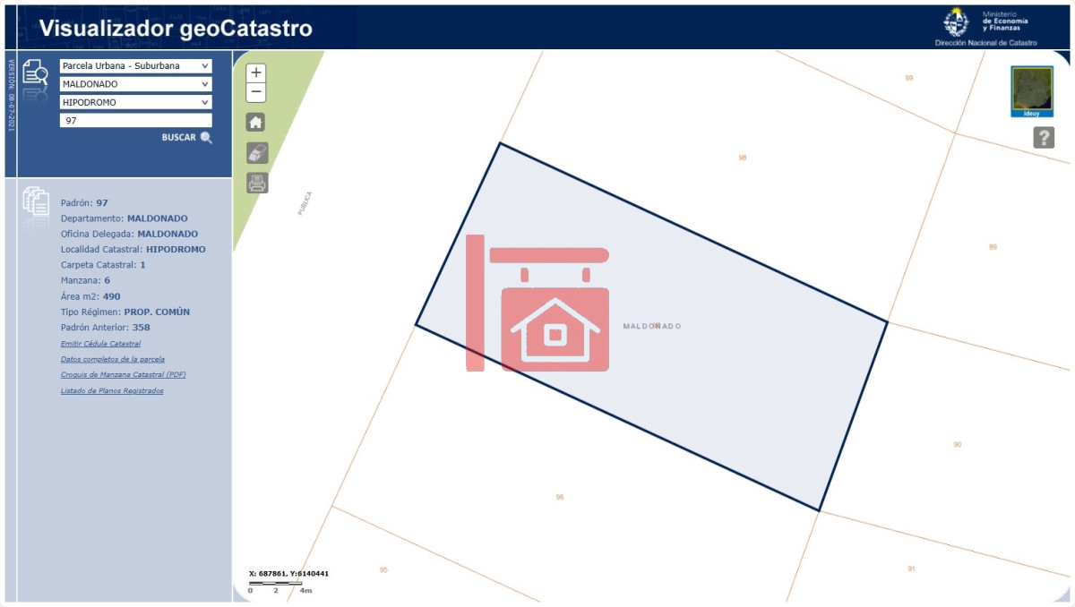 Terreno ID.281 - local en Barrio Hipodromo 