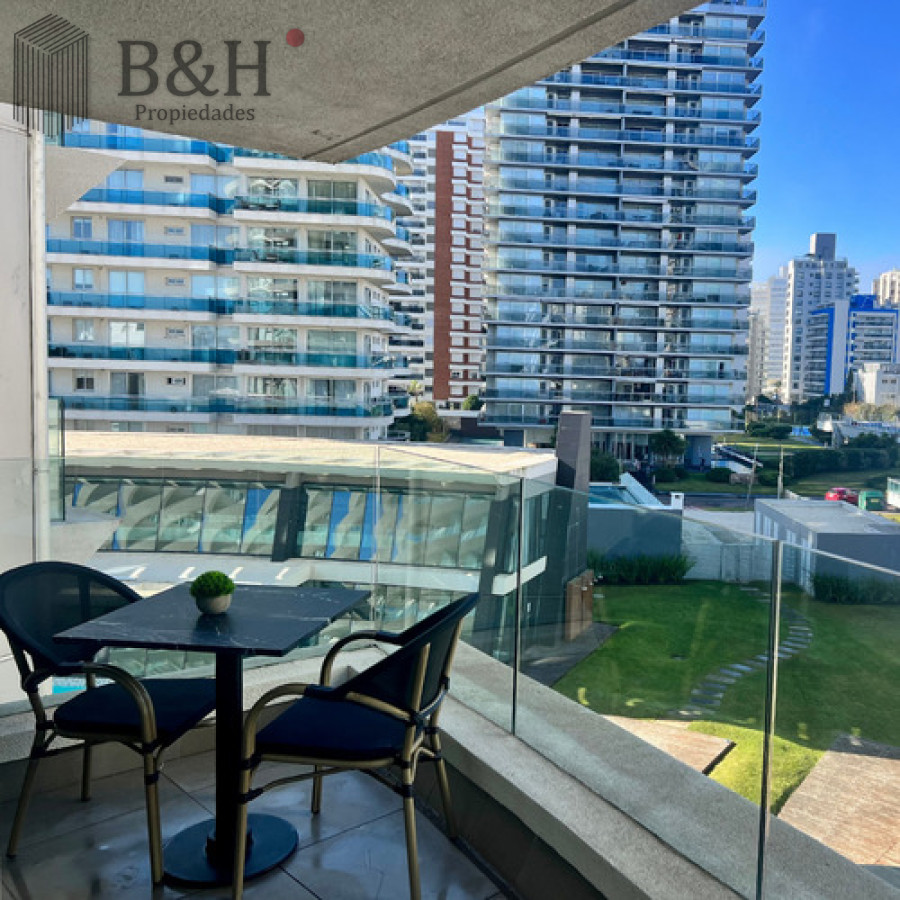 Apartamento ID.6130 - Venta Departamento 1 Dormitorio Art Tower. Gran Variedad De Amenities. Cochera. Box. Rooftop. Servicio De Playa.