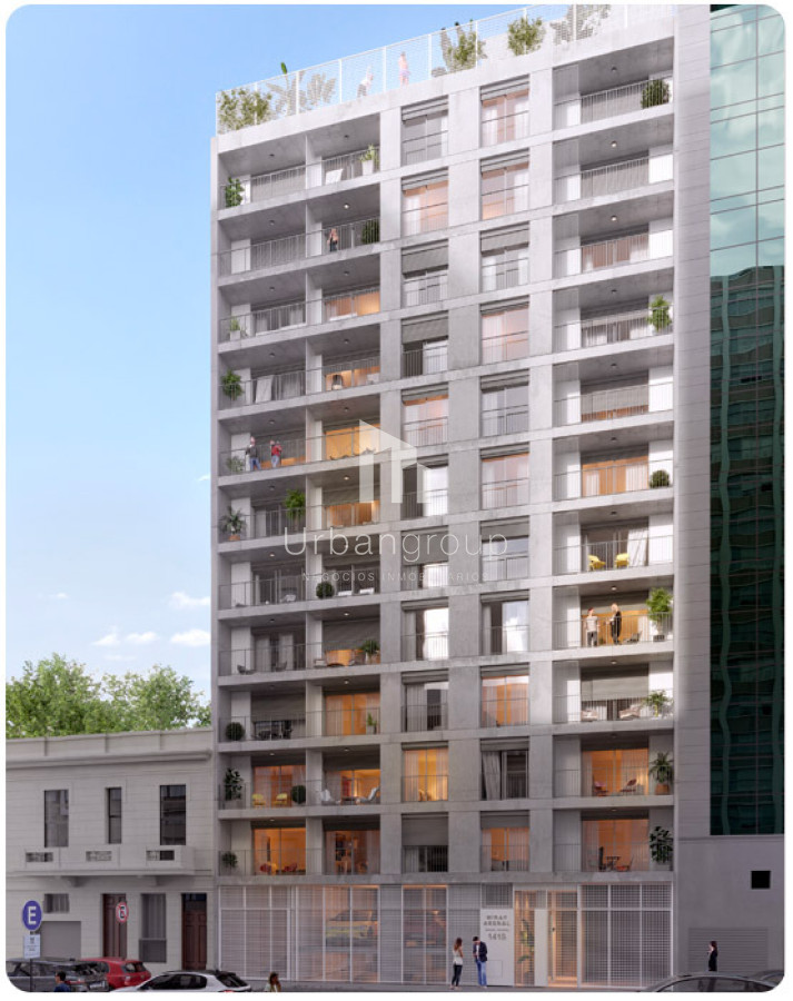 Apartamento ID.62 - Venta Apartamento 1 Dormitorio a Estrenar en Cordón Sur