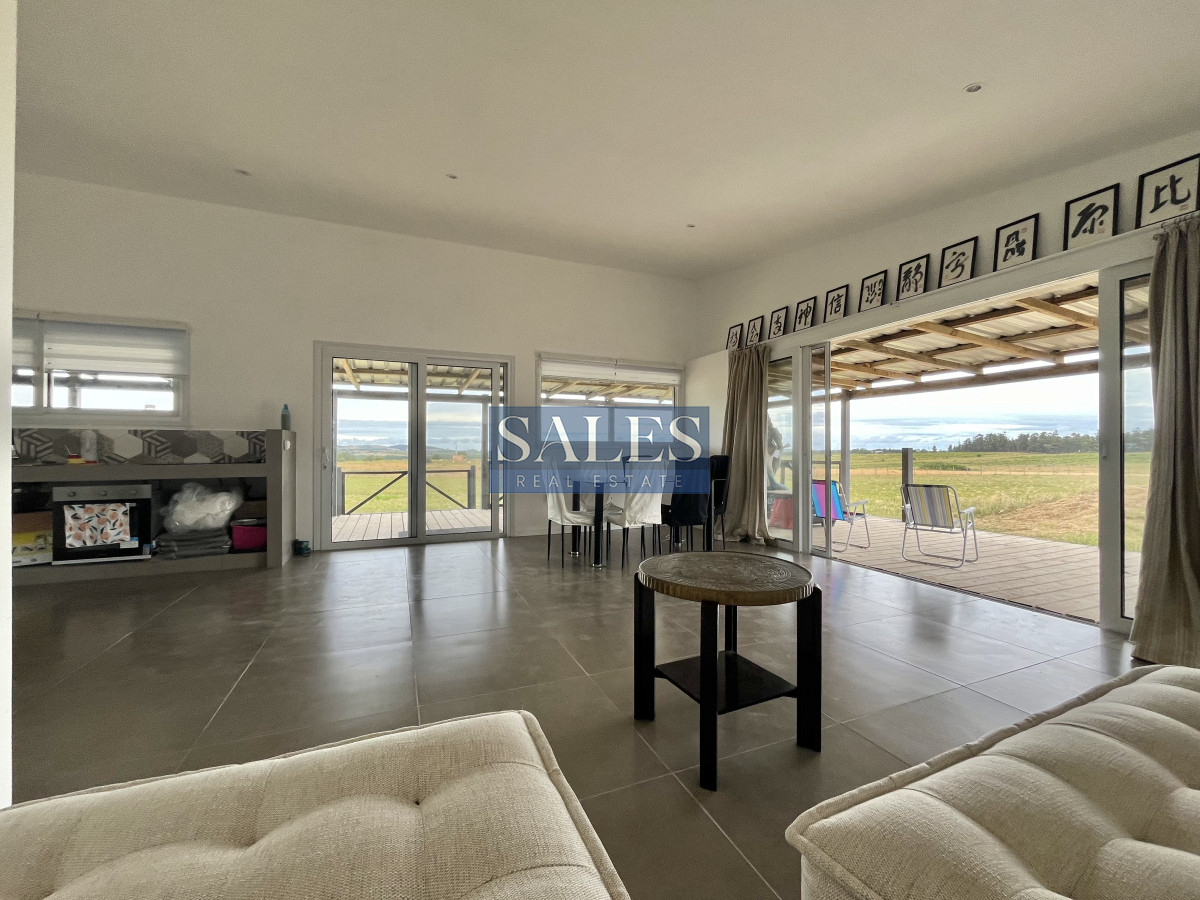 Chacra ID.1323 - Venta chacra Pueblo Edén 5 has - Moderna casa 2 dormitorios