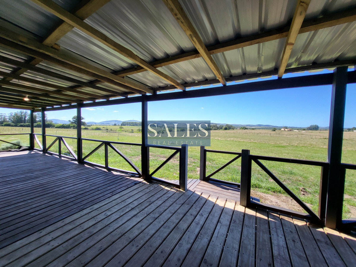 Chacra ID.1323 - Venta chacra Pueblo Edén 5 has - Moderna casa 2 dormitorios