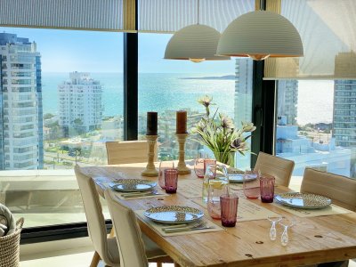 Venta espectacular apartamento Punta del Este con vista al mar - 3 dormitorios