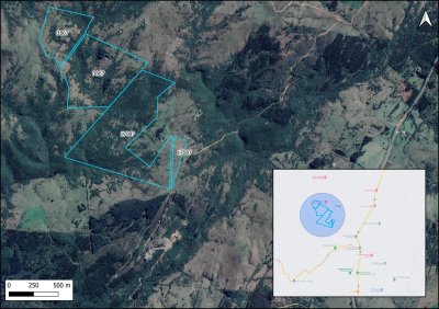 Venta chacra en San Francisco de las Sierras - 50 hectáreas