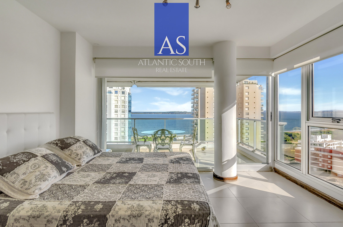 Apartamento ID.4377 - Piso alto torre de primer nivel con vista al mar y servicios Playa Mansa