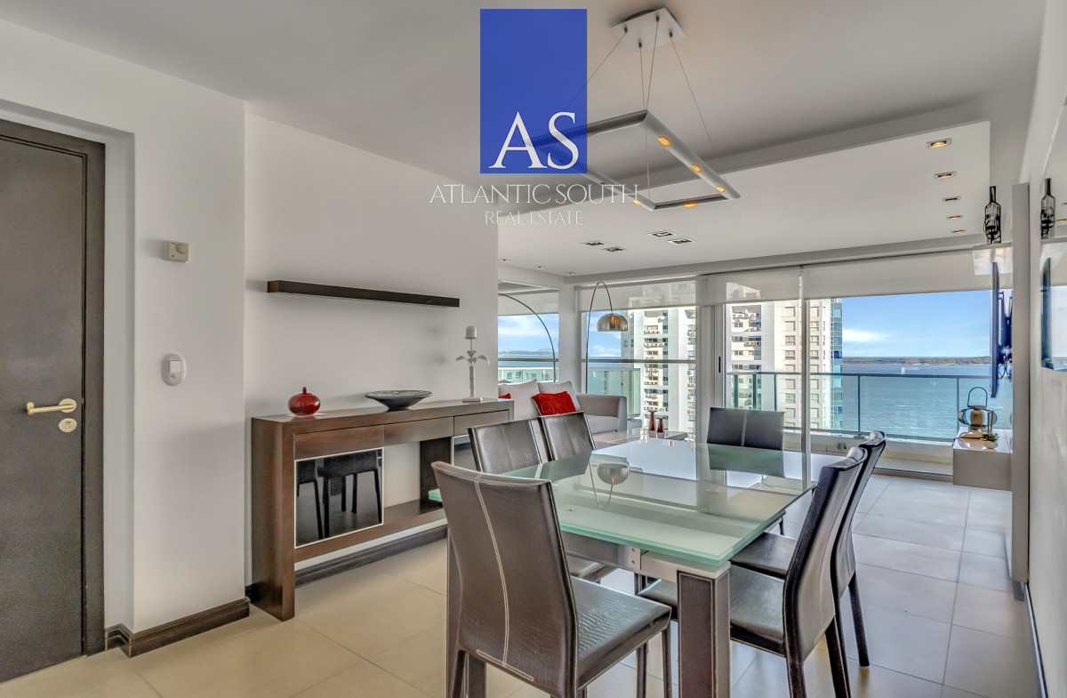Apartamento ID.4377 - Piso alto torre de primer nivel con vista al mar y servicios Playa Mansa