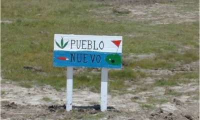 Pueblo Nuevo ubicado en el km 244 por Ruta 10.