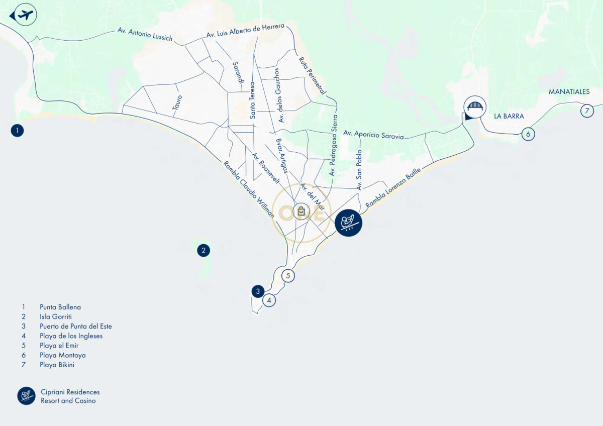 Apartamento ID.2068 - CIPRIANI PUNTA DEL ESTE - HOTEL RESIDENCES & CASINO