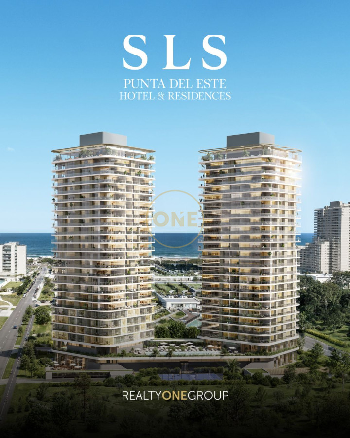 Apartamento ID.1646 - Venta proyecto SLS 1 dormitorio Punta del Este: Exclusividad y Lujo Frente al Mar