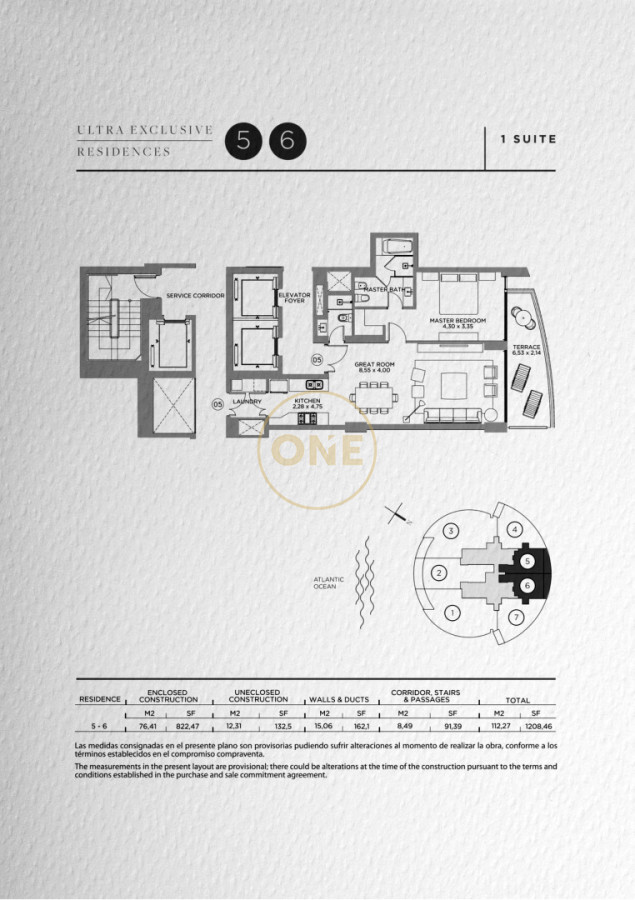 Apartamento ID.2096 - Trump Tower Alquiler